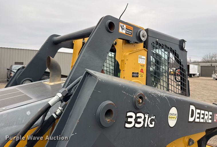 image for item EG2465 2017 John Deere 331G tracked skid steer loader