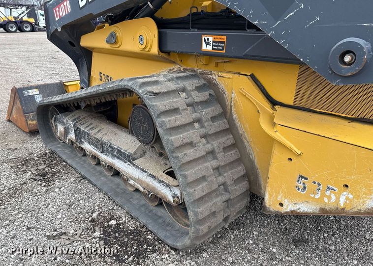 image for item EG2465 2017 John Deere 331G tracked skid steer loader