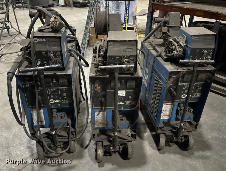 image for item EN5017 (3) Miller CP300 welders