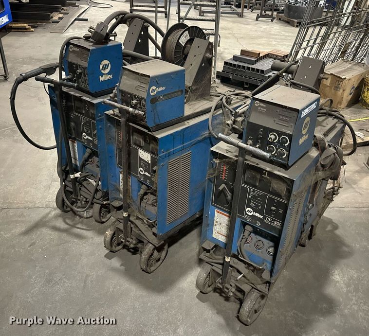 image for item EN5017 (3) Miller CP300 welders