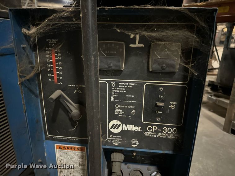 image for item EN5017 (3) Miller CP300 welders