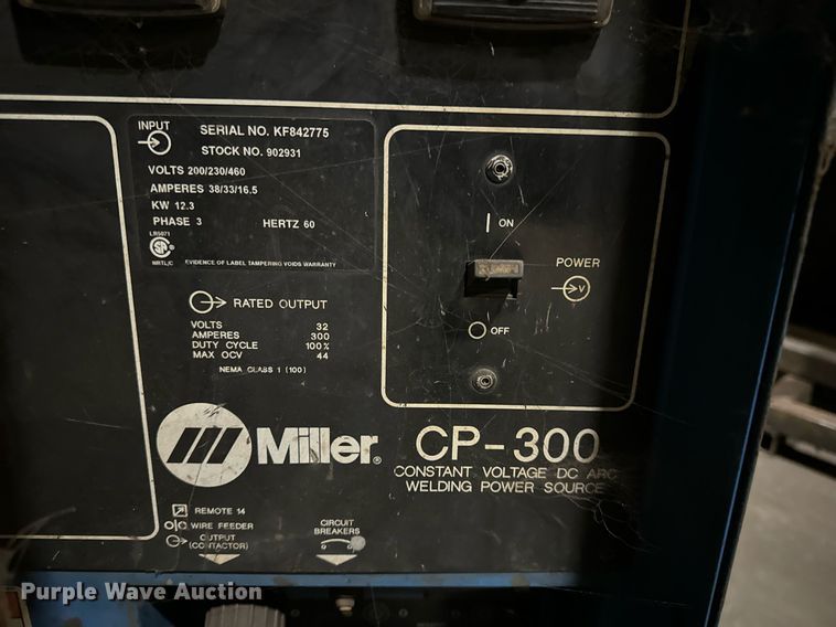 image for item EN5017 (3) Miller CP300 welders