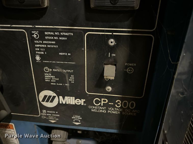 image for item EN5017 (3) Miller CP300 welders