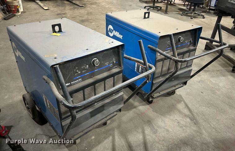 image for item EN5018 (2) Miller Deltaweld 652 welders
