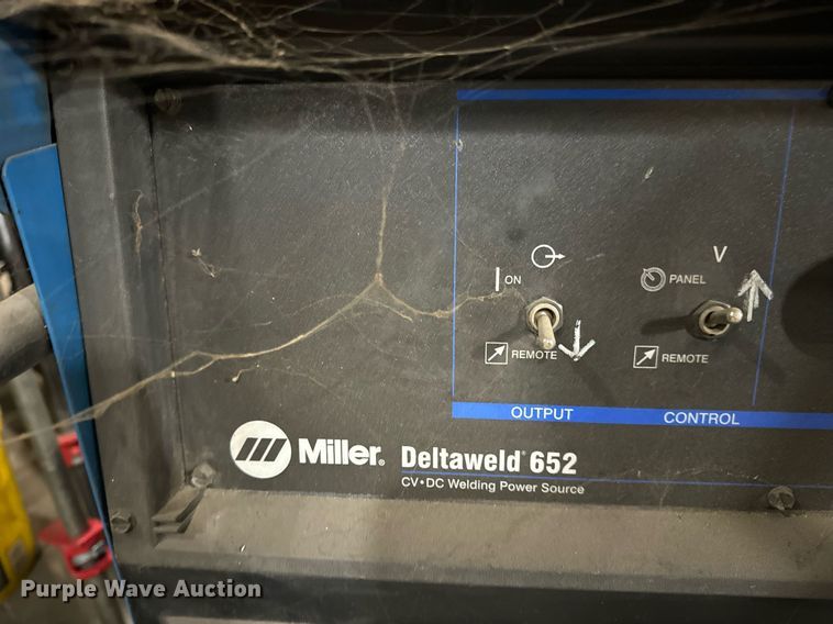 image for item EN5018 (2) Miller Deltaweld 652 welders