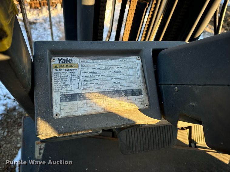 image for item EN5019 Yale ERC050ZFN36SE084 forklift