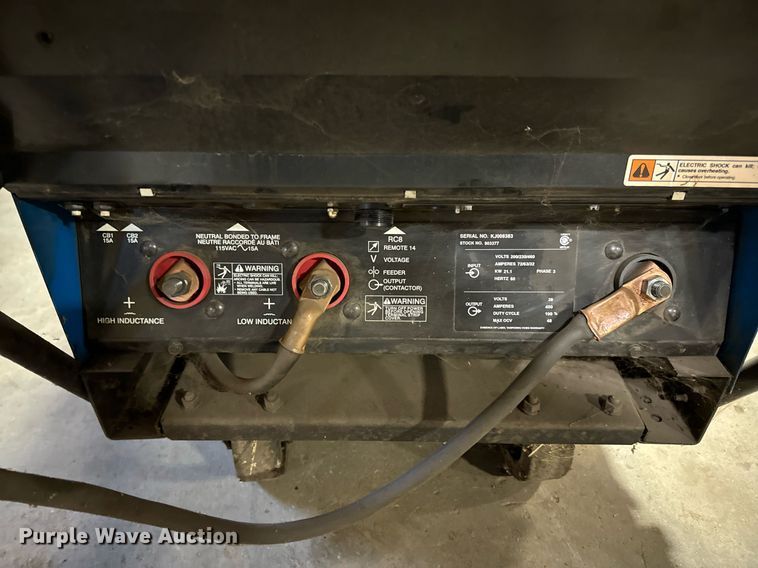 image for item EN5020 Miller Deltaweld 452 welder
