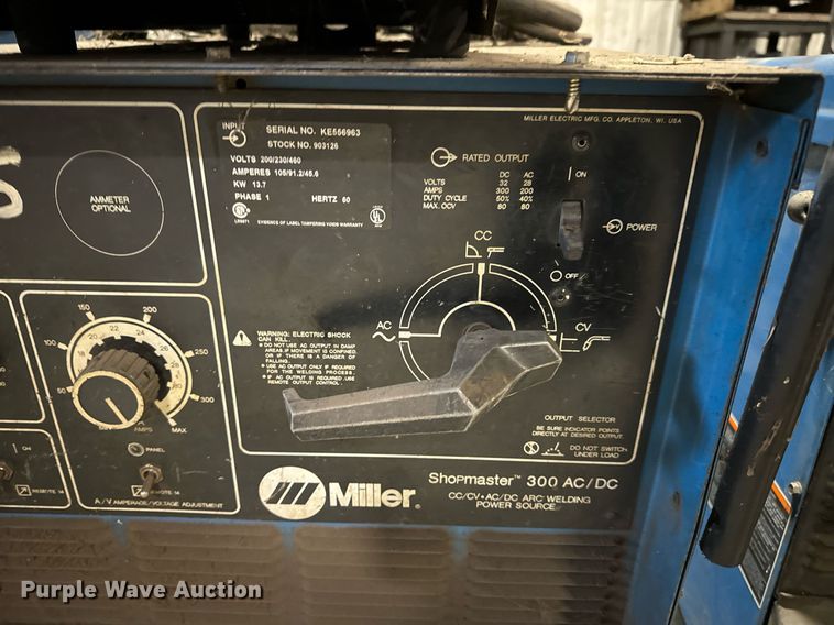 image for item EN5021 (4) Miller welders 