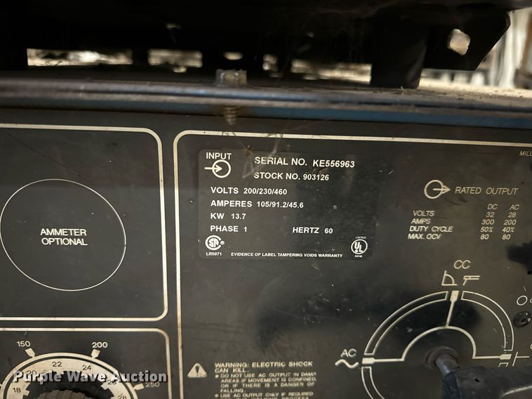 image for item EN5021 (4) Miller welders 