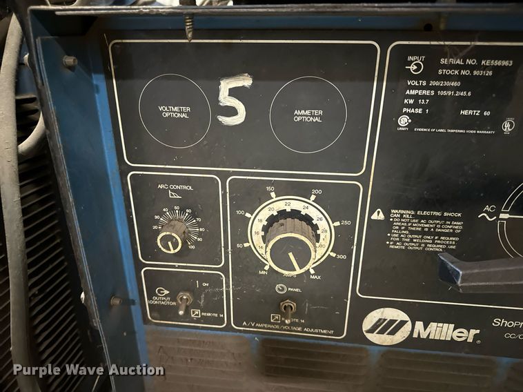 image for item EN5021 (4) Miller welders 