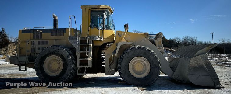 image for item EN5025 2000 Komatsu WA600-3L wheel loader