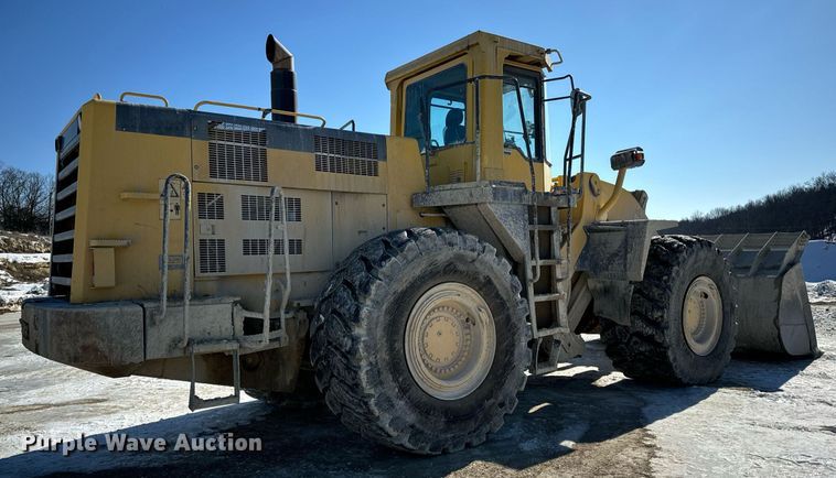 image for item EN5025 2000 Komatsu WA600-3L wheel loader