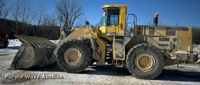 image for item EN5025 2000 Komatsu WA600-3L wheel loader