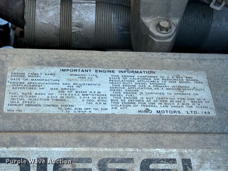 image for item EN5034 2009 Elgin 3300 street sweeper truck