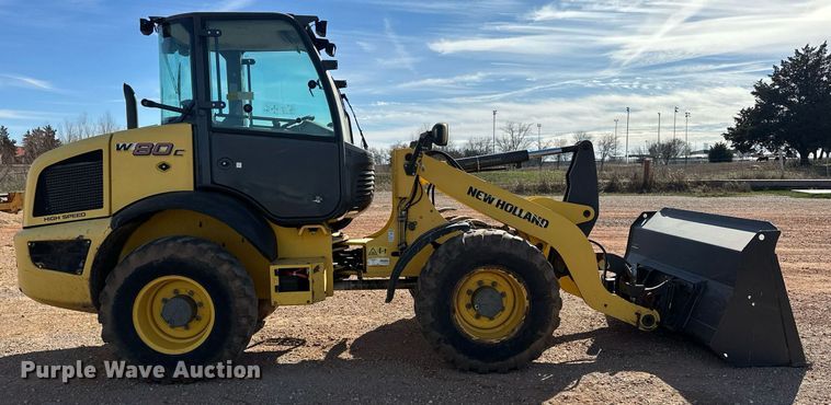 image for item ER4800 2016 New Holland W80C wheel loader