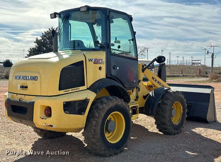 image for item ER4800 2016 New Holland W80C wheel loader