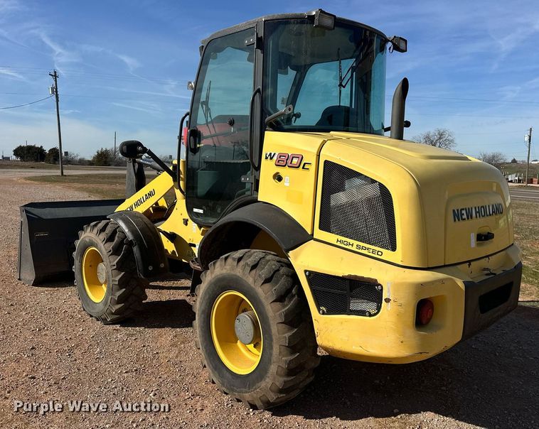 image for item ER4800 2016 New Holland W80C wheel loader