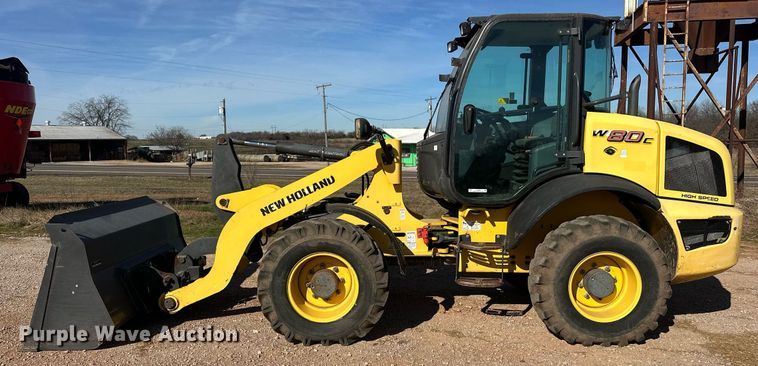 image for item ER4800 2016 New Holland W80C wheel loader