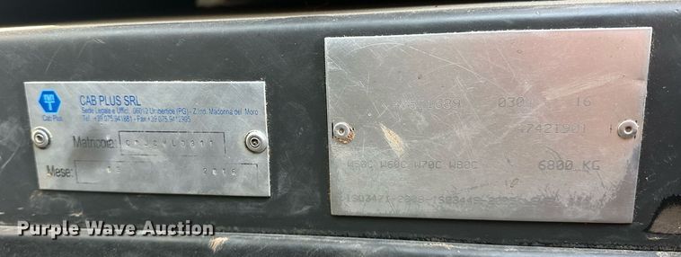 image for item ER4800 2016 New Holland W80C wheel loader