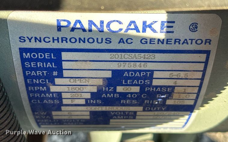 image for item ER4813 2021 Generac MLT6SMDS light plant