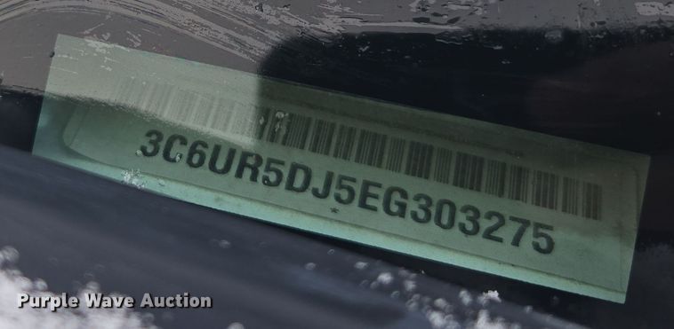 image for item ER5061 2014 Dodge Ram 2500 Crew Cab pickup truck