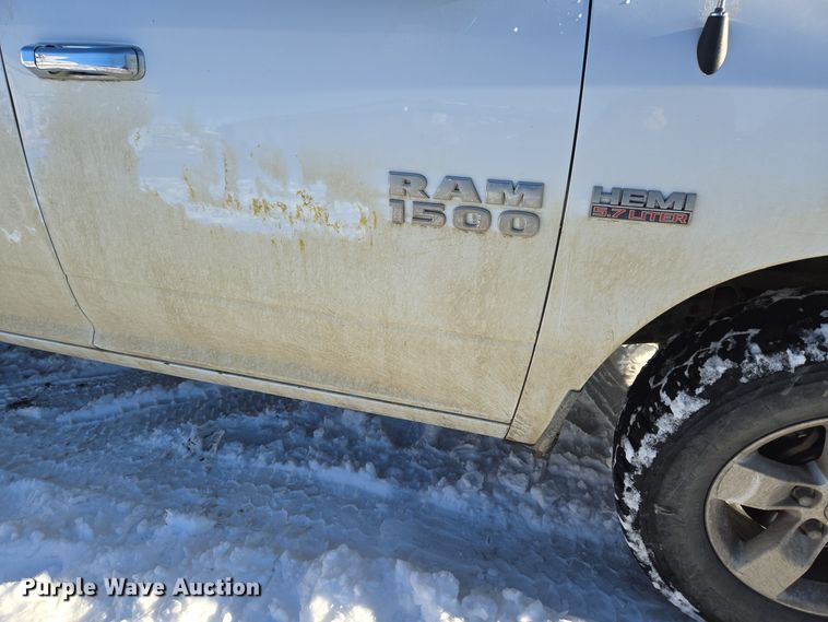 image for item ER5064 2015 Dodge Ram 1500 Quad Cab pickup truck