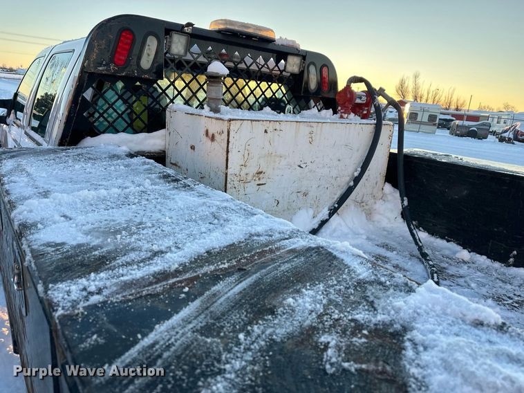 image for item ER5066 2013 Ford F450 Super Duty Crew Cab flatbed truck