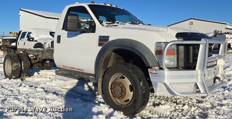 image for item ER5067 2008 Ford F550 Super Duty truck cab and chassis