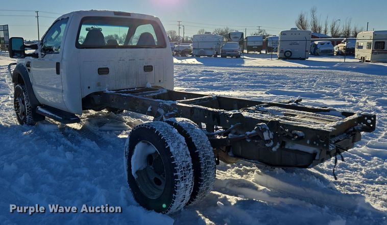 image for item ER5067 2008 Ford F550 Super Duty truck cab and chassis