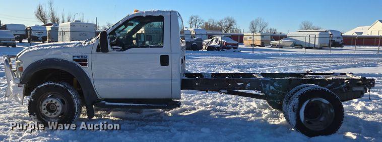 image for item ER5067 2008 Ford F550 Super Duty truck cab and chassis