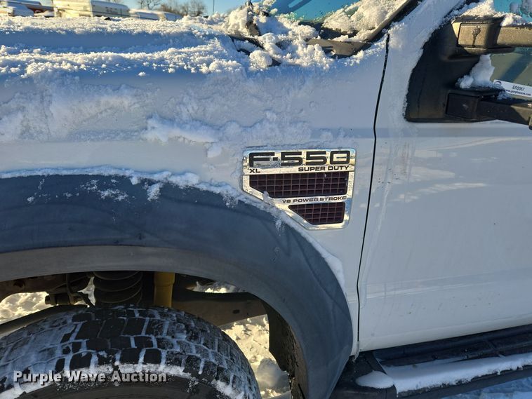 image for item ER5067 2008 Ford F550 Super Duty truck cab and chassis