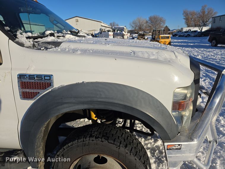 image for item ER5067 2008 Ford F550 Super Duty truck cab and chassis