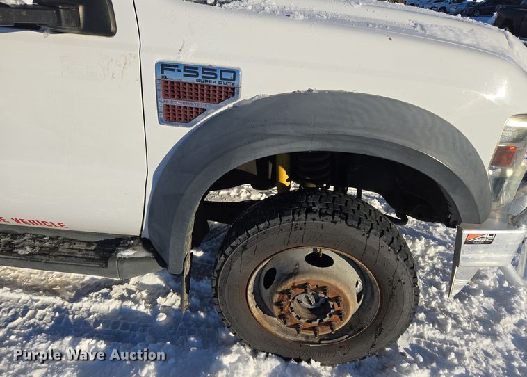 image for item ER5067 2008 Ford F550 Super Duty truck cab and chassis