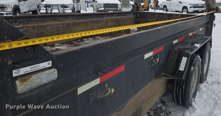 image for item ER5071 2008 Liberty, Inc. dump trailer
