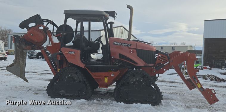 image for item ER5073 2018 Ditch Witch RT125 Quad vibratory cable plow