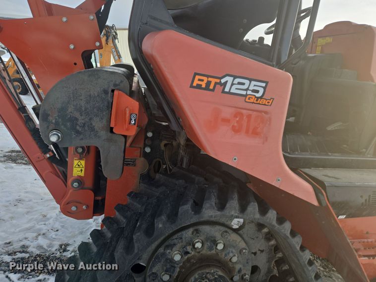 image for item ER5073 2018 Ditch Witch RT125 Quad vibratory cable plow