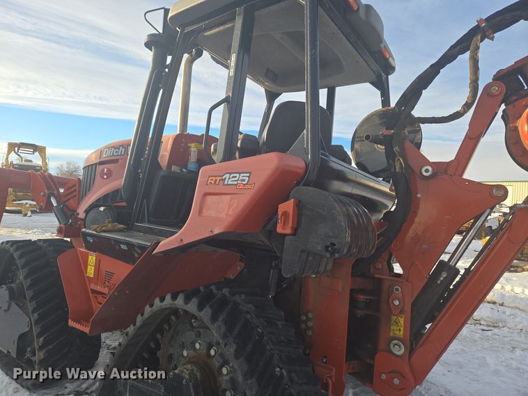 image for item ER5073 2018 Ditch Witch RT125 Quad vibratory cable plow