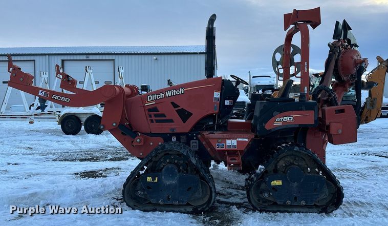 image for item ER5074 2013 Ditch Witch RT80 Quad vibratory cable plow