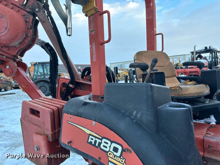 image for item ER5074 2013 Ditch Witch RT80 Quad vibratory cable plow