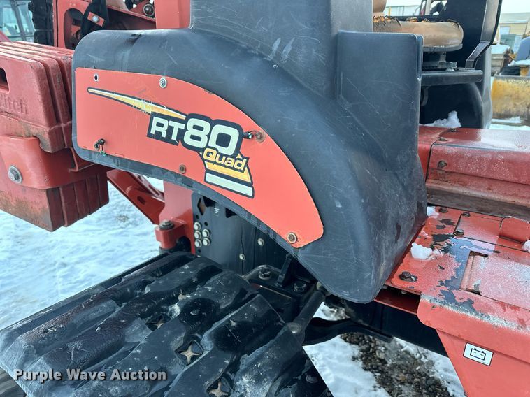 image for item ER5074 2013 Ditch Witch RT80 Quad vibratory cable plow