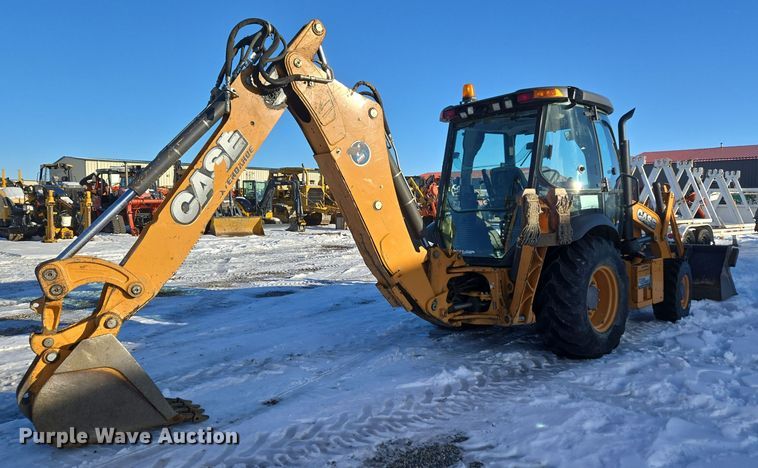 image for item ER5077 2015 Case 580 Super N backhoe