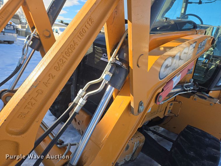 image for item ER5077 2015 Case 580 Super N backhoe