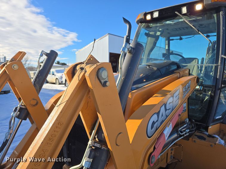 image for item ER5077 2015 Case 580 Super N backhoe