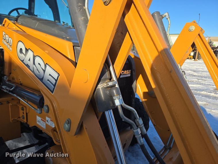 image for item ER5077 2015 Case 580 Super N backhoe