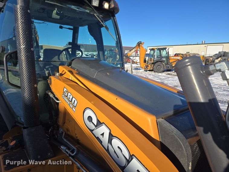 image for item ER5077 2015 Case 580 Super N backhoe