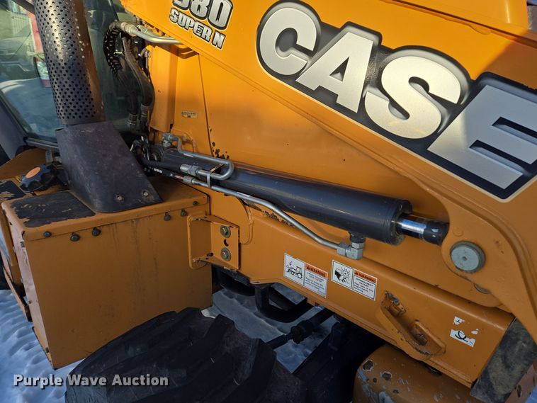 image for item ER5077 2015 Case 580 Super N backhoe