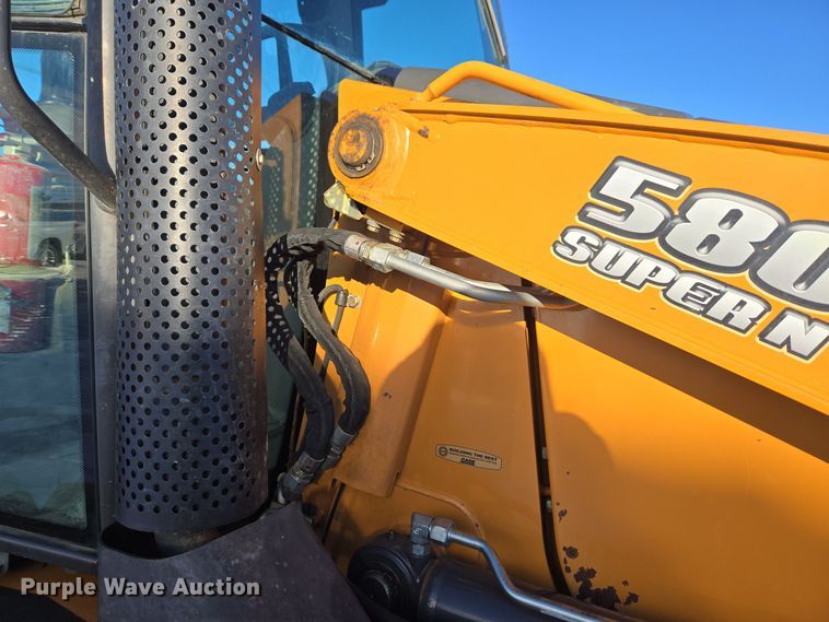 image for item ER5077 2015 Case 580 Super N backhoe