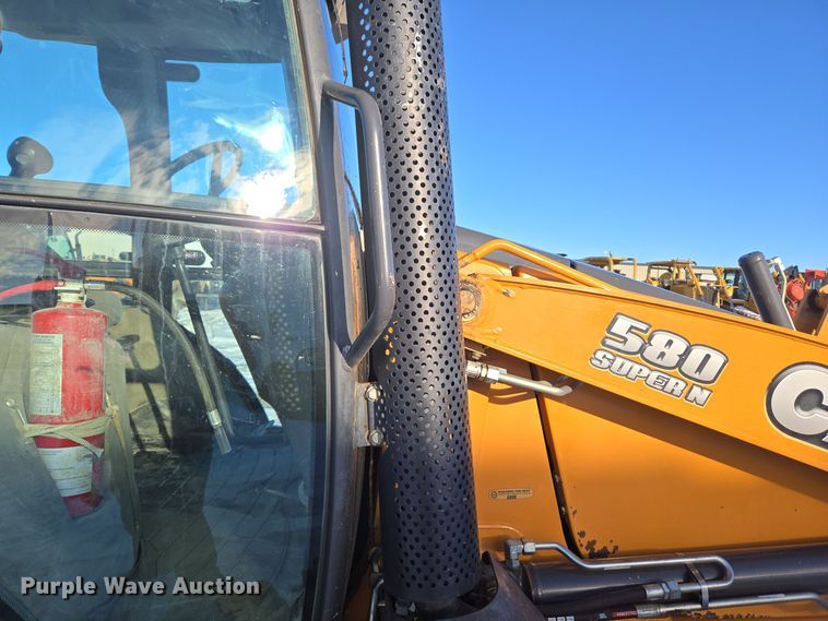 image for item ER5077 2015 Case 580 Super N backhoe