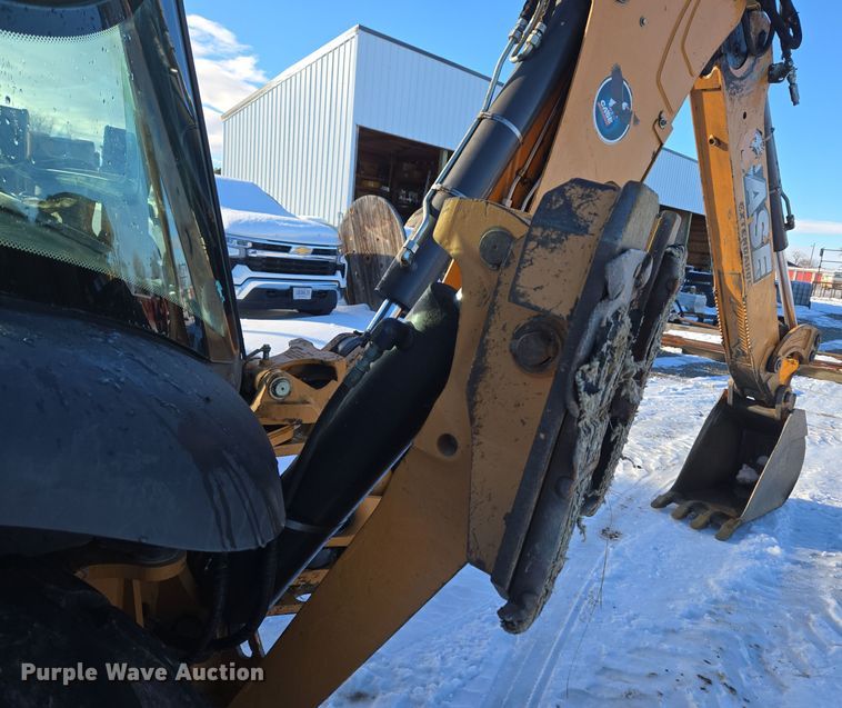 image for item ER5077 2015 Case 580 Super N backhoe