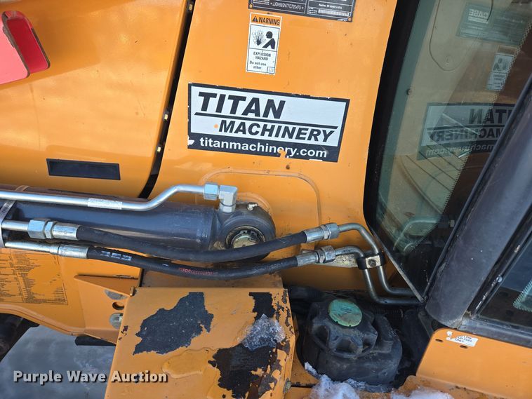 image for item ER5077 2015 Case 580 Super N backhoe